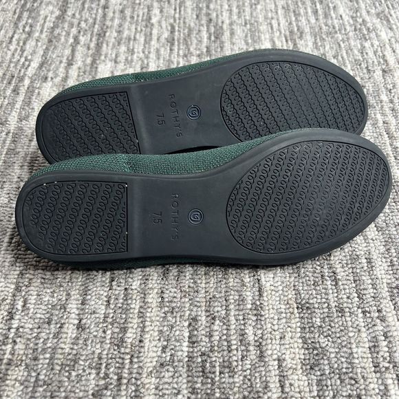 Rothy’s The Flat Women 7.5 Esmerald Green Retired - Picture 5 of 13